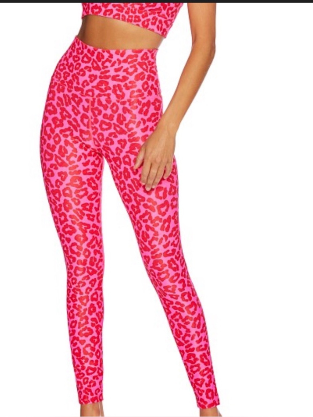 Beach Riot Ayla Legging Leopard Love size Small